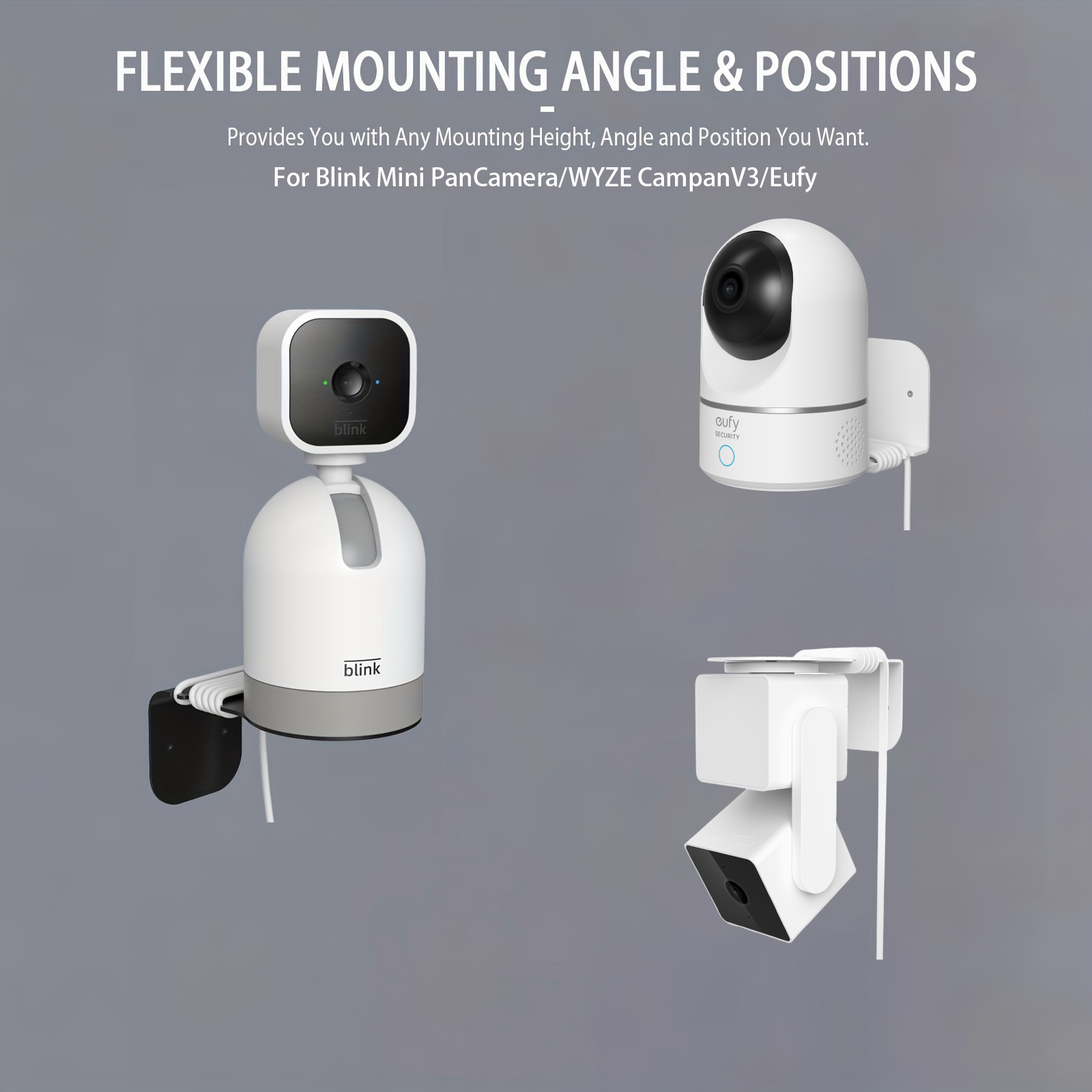 Eufy Camera E220 - Support mural pour caméra Blink Mini