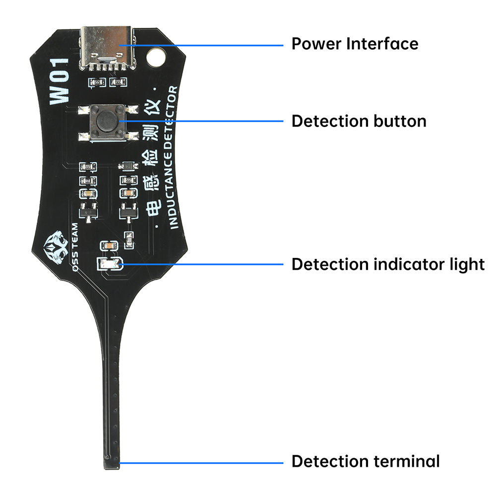 Testeur d'inductance D2, indic - Co Detector Plug avis et prix