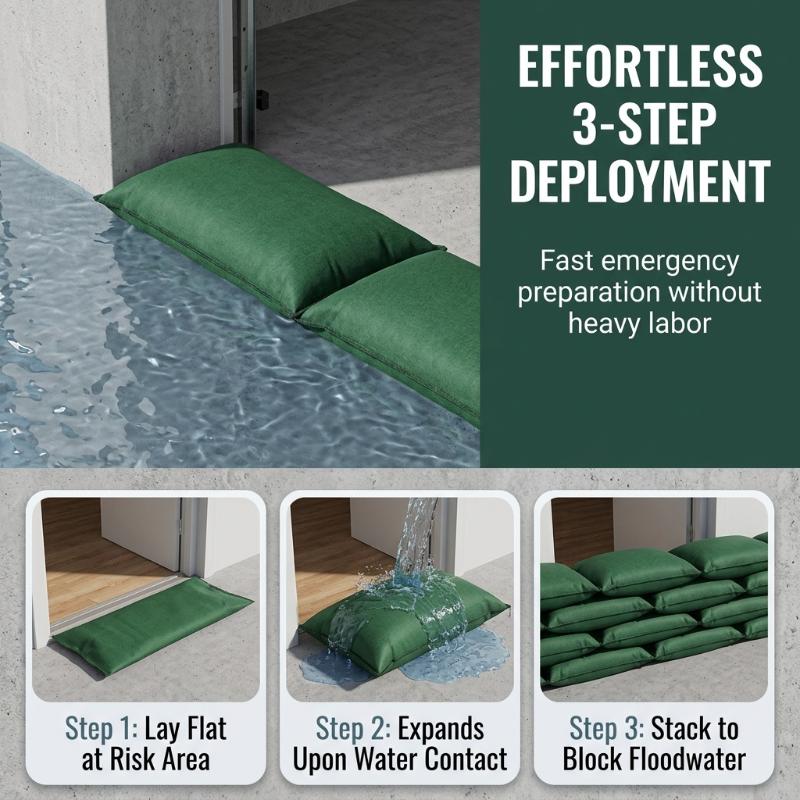 Sac de contrôle des inondation - Flood Barrier Bag avis et prix